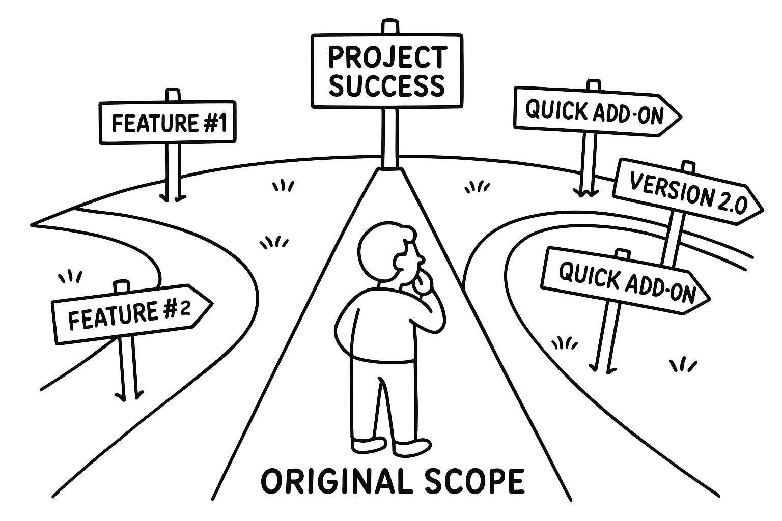 Lots of distractions along the road to success