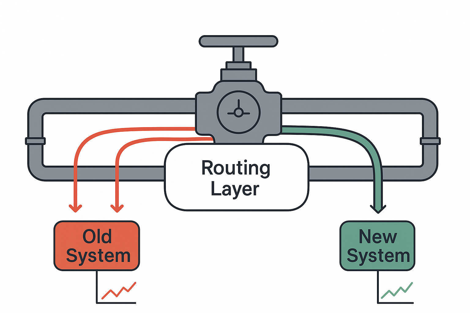 This is where you place your routing layer.